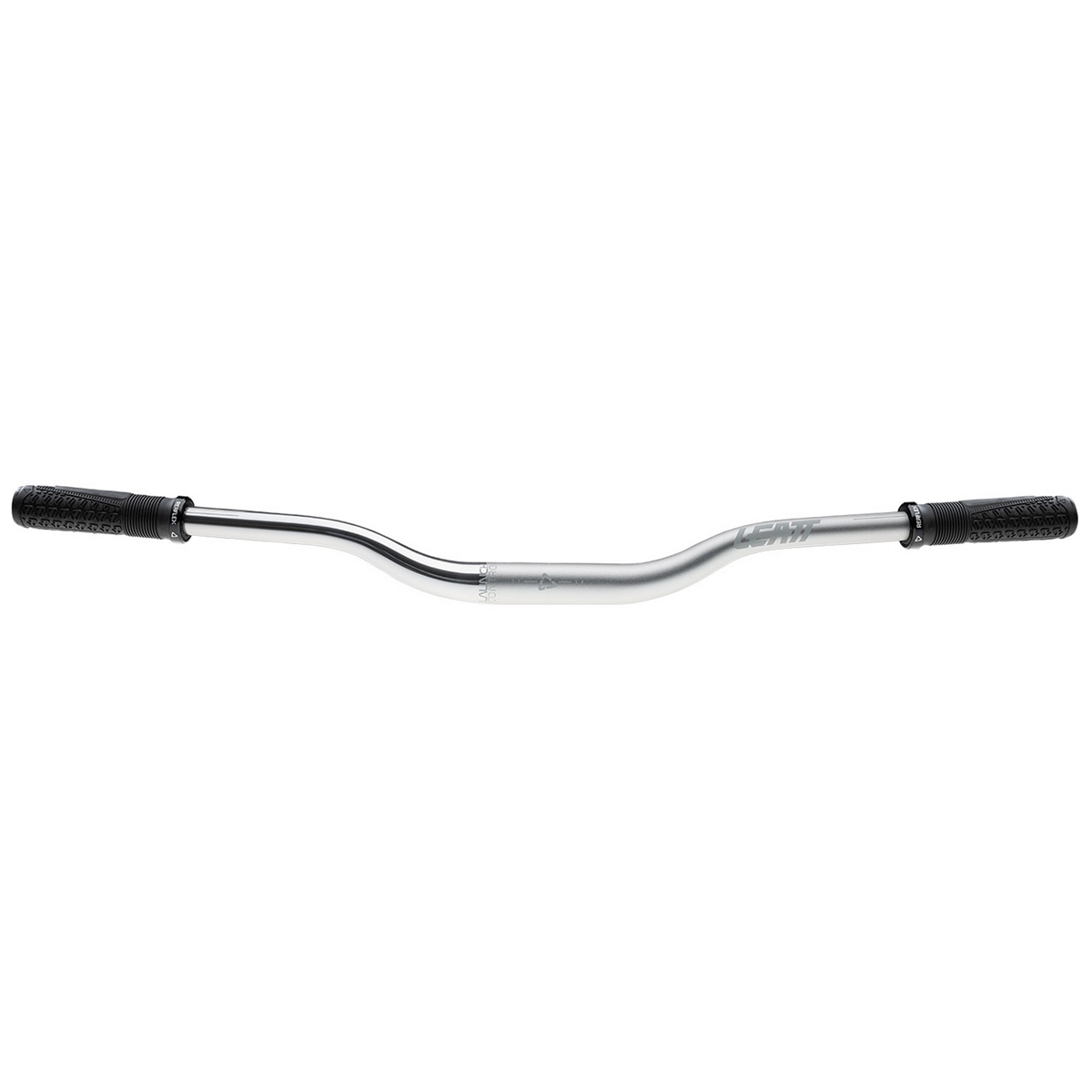 Kit Guidon + Poignées Launch Control 6.0 diamètre 31,8mm Rise 38mm 800mm Argent