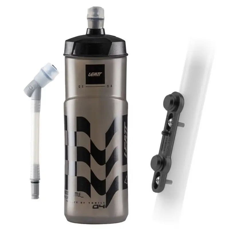 Borraccia MTB SteadySip 600ml Convertible Fidlock Fumè e Supporto Per Telaio - image