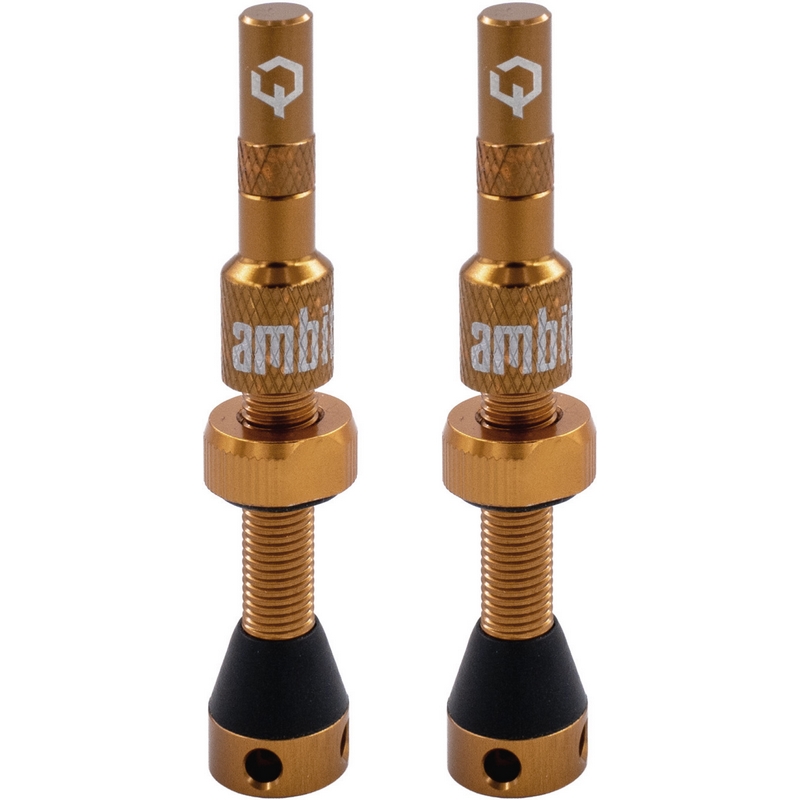 Coppia Valvole Tubeless Stem Realm 40mm Bronzo
