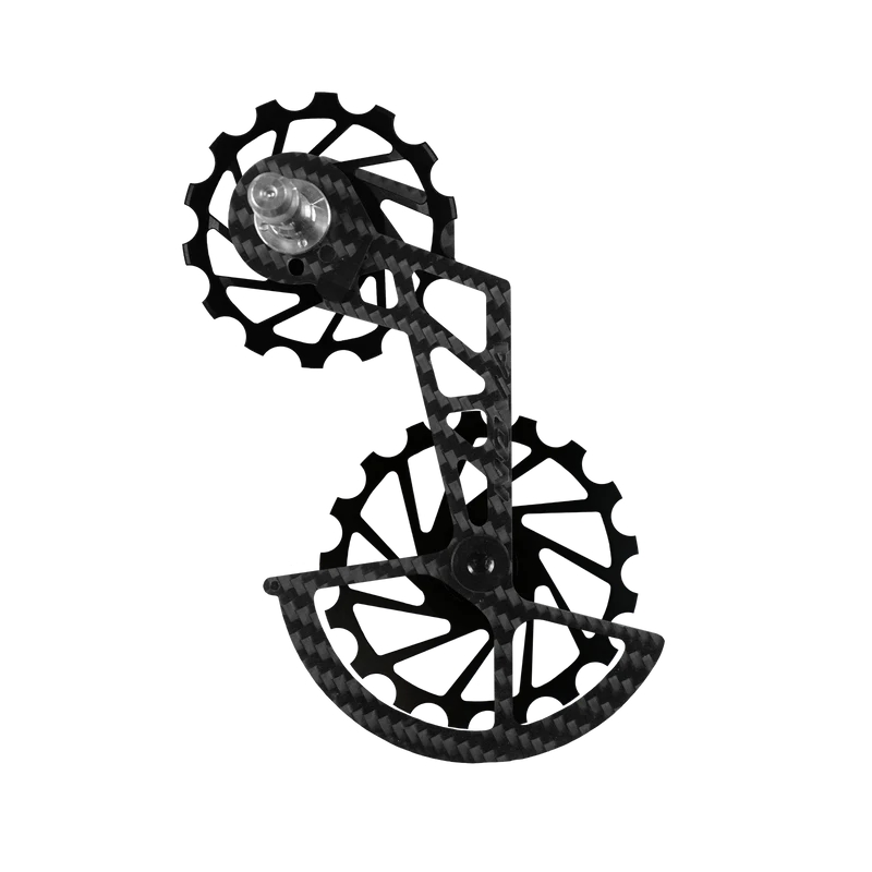 Kit de Poleas + Jaula de Carbono CCD Shimano 105 11v Negro