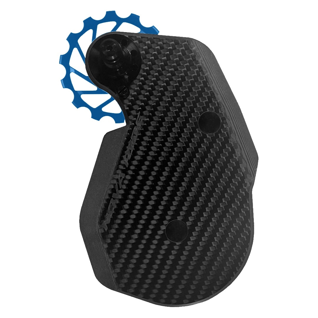 Gabbia Cambio In Carbonio Aero Shimano Ultegra/Dura Ace 12v Blu