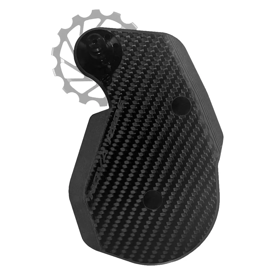 Gabbia Cambio In Carbonio Aero Shimano Ultegra/Dura Ace 12v Argento - image