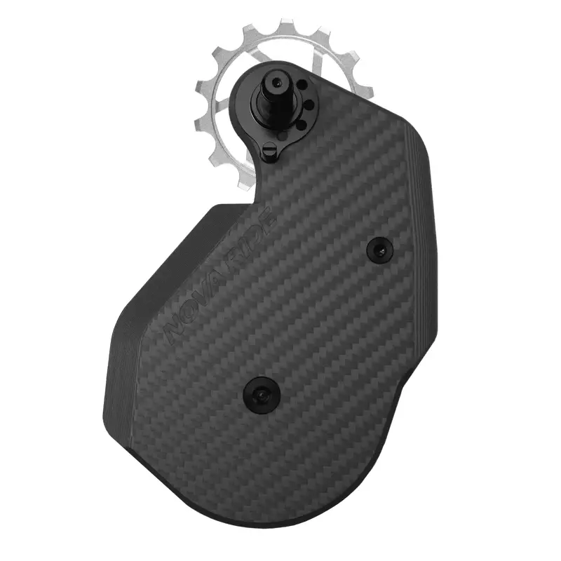 Gabbia Cambio In Carbonio Aero Evo Shimano Ultegra/Dura Ace 12v Argento - image