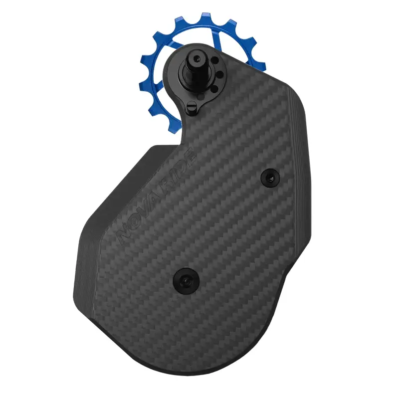 Gabbia Cambio In Carbonio Aero Evo Shimano 105 12v Blu - image
