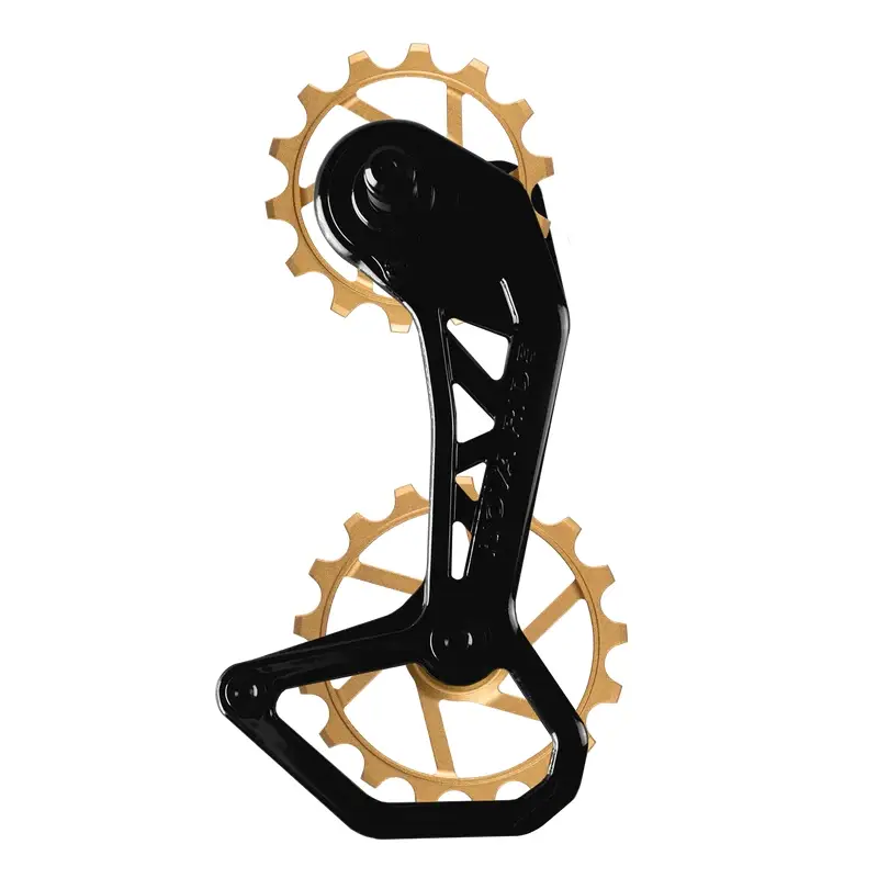 Kit Pulegge + Gabbia Carbonio CCD Evo Shimano Ultegra/Dura Ace 12v Oro - image