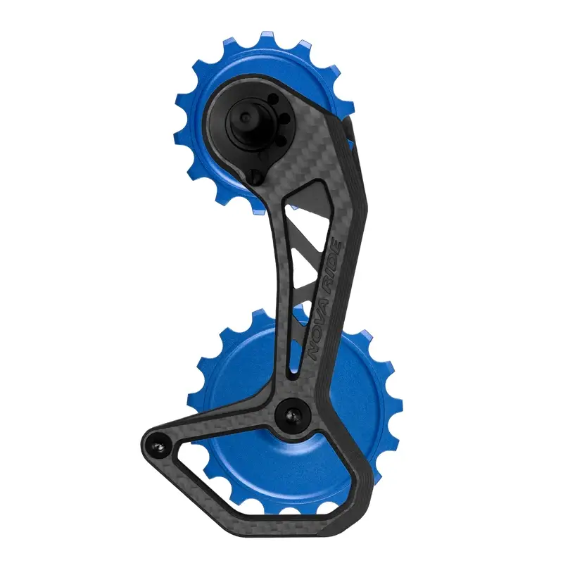 Kit Pulegge + Gabbia Carbonio CCD Evo S Shimano Ultegra/Dura Ace 12v Blu - image
