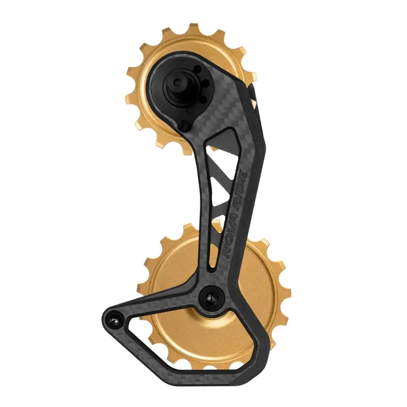 Kit Pulegge + Gabbia Carbonio CCD Evo S Shimano Ultegra/Dura Ace 12v Oro - image