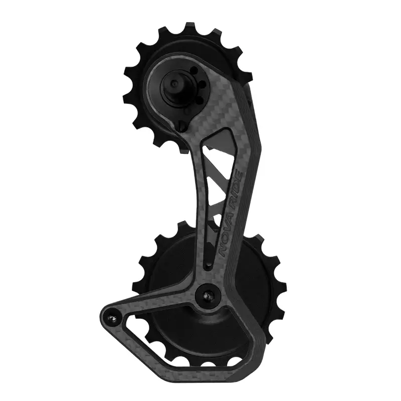 Kit Pulegge + Gabbia in Carbonio CCD Evo S Shimano 105 12v Nero - image