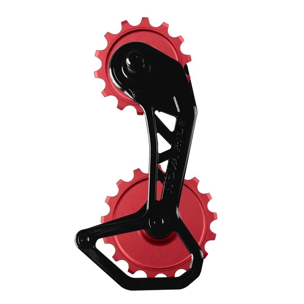 Kit Pulegge + Gabbia Carbonio CCD Evo VS Shimano Ultegra/Dura Ace 12v Rosso - image