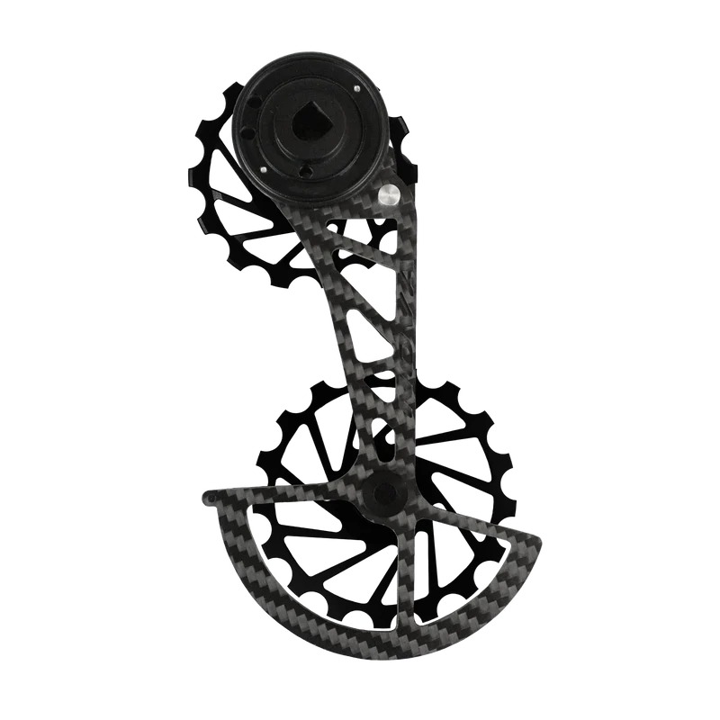 Kit Pulegge + Gabbia Carbonio Sram Rival 12v Schwarz