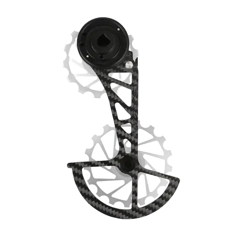Kit de Polias + Gaiola de Carbono Sram Rival 12v Prata - image