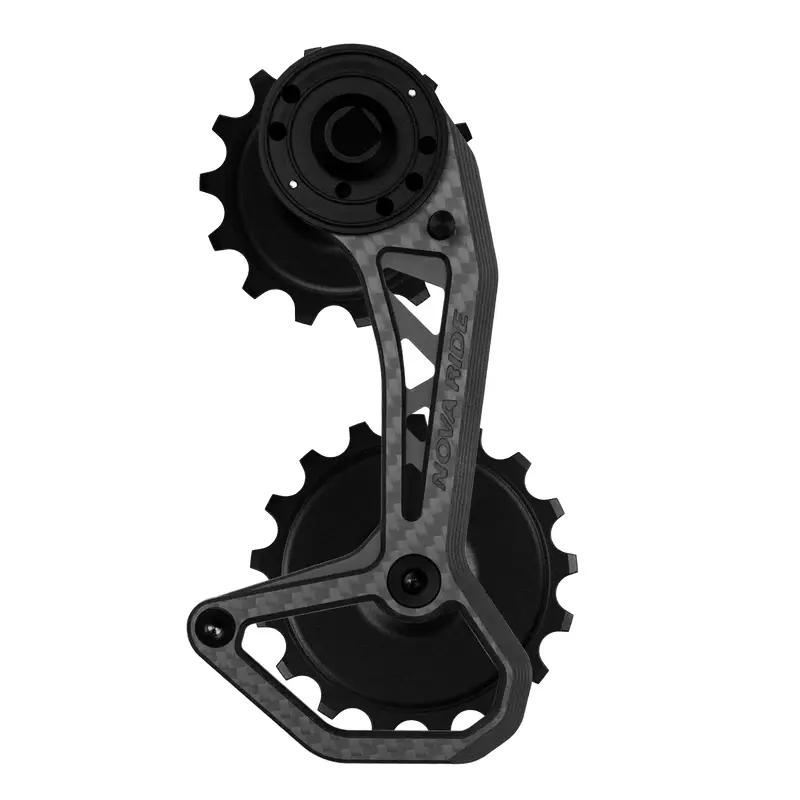Kit Pulley + Carbon Cage CCD Evo S Red/Riva/Force 12v Black - image