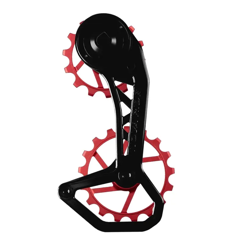 Kit Pédalier + Cage Carbone CCD Evo V Pour Sram Red/Rival/Force 12v Rouge - image