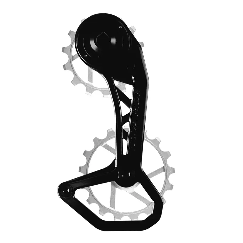 Kit Pédalier + Cage Carbone CCD Evo V Pour Sram Red/Rival/Force 12v Argent - image