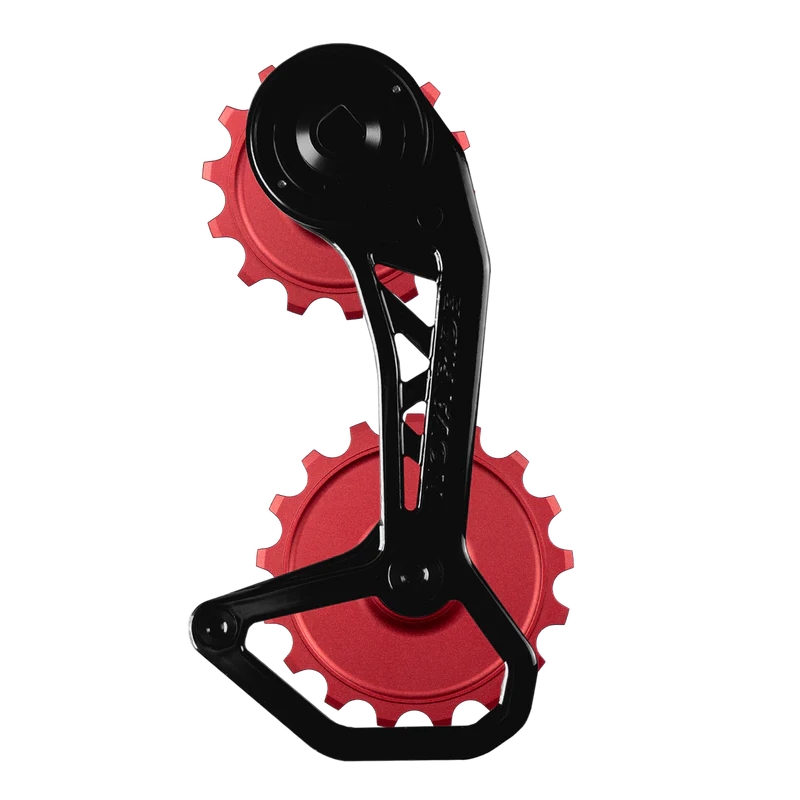 Kit Pulegge + Gabbia in Carbonio CCD Evo Vs Per Sram Red/Rival/Force 12v Rossa