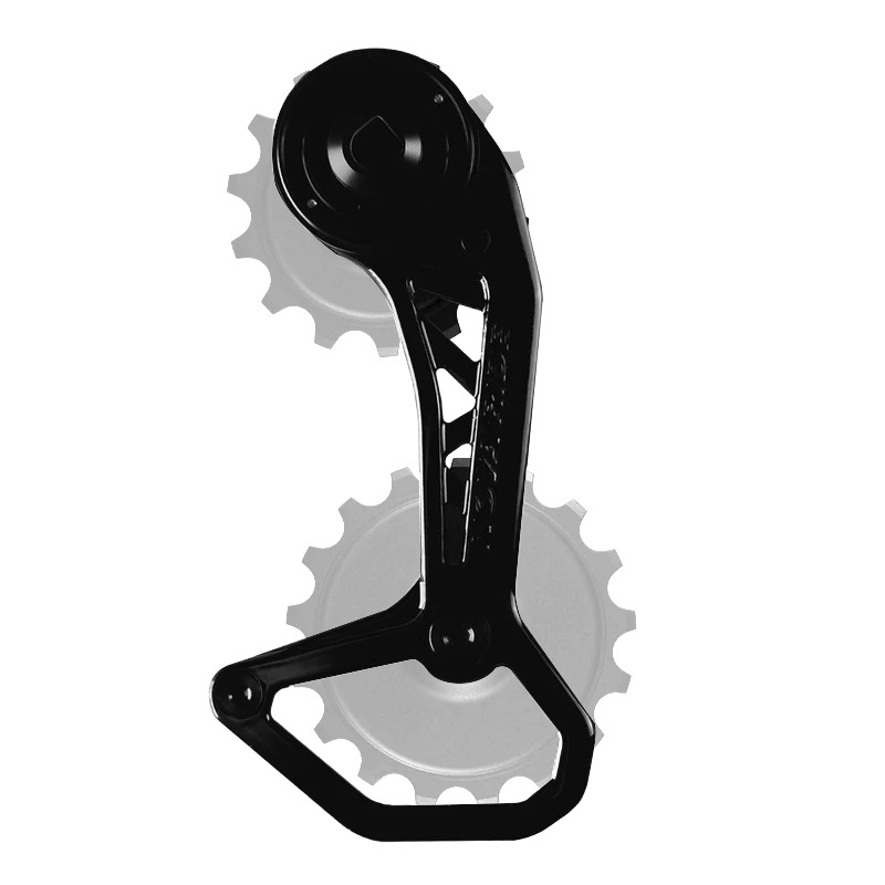 Kit Pédalier + Cage en Carbone CCD Evo Vs Pour Sram Red/Rival/Force 12v Argent
