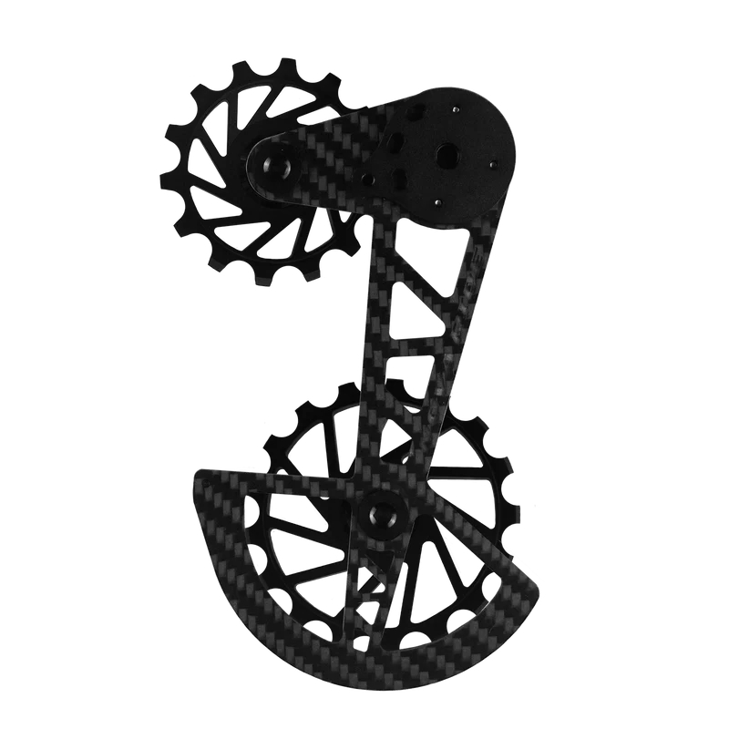 Kit Pulegge + Gabbia Carbonio OSPW Campagnolo Ekar 13v Nero