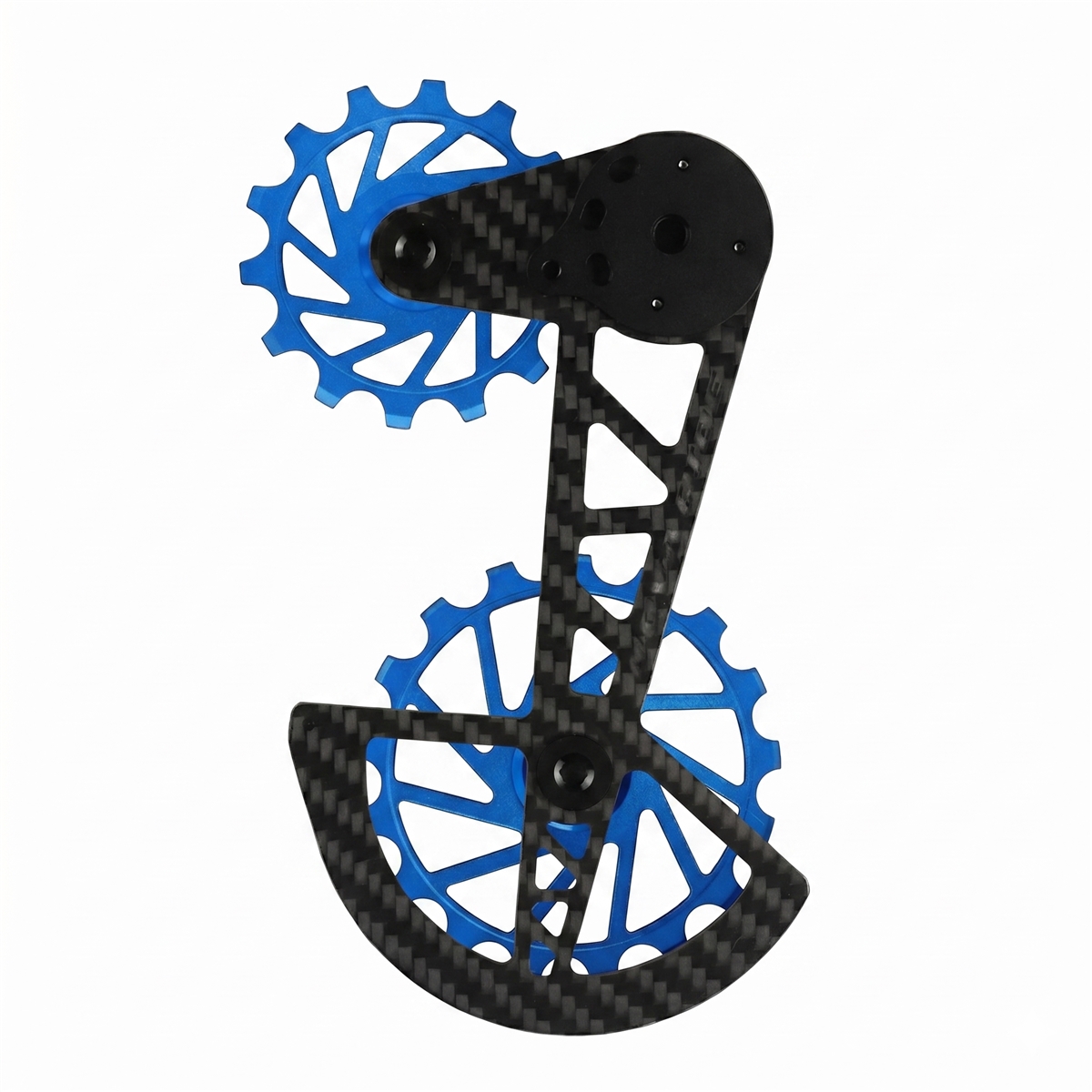 Kit Pulegge + Gabbia Carbonio OSPW Campagnolo Ekar 13v Blu