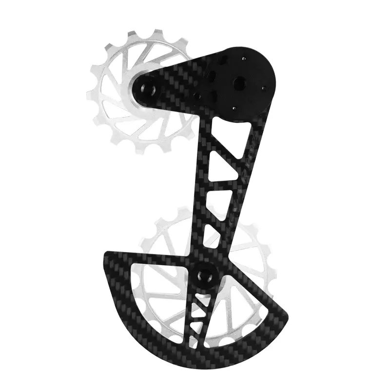 Kit Pulegge + Gabbia Carbonio OSPW Campagnolo Ekar 13v Argento - image