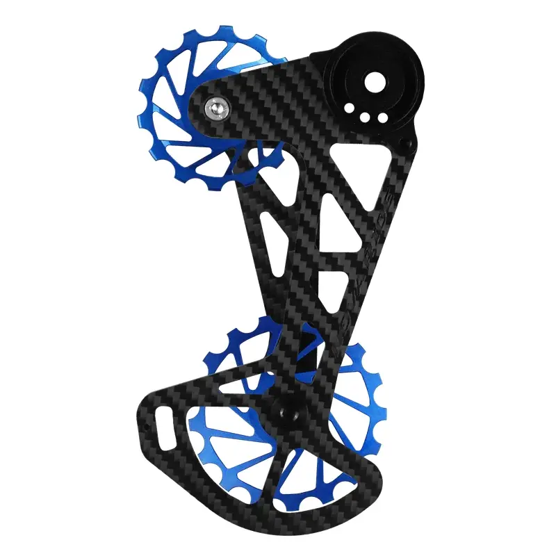 Kit Pulegge + Gabbia Carbonio OSPW Mtb Sram GX/X01/XX1 12v Blu - image