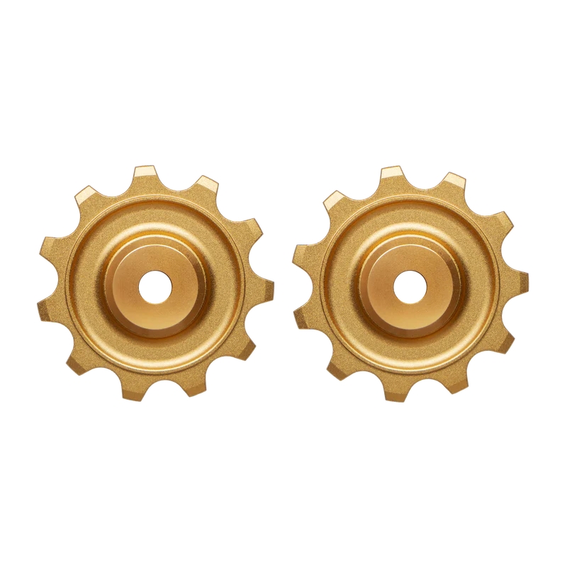 Par de Polias Shimano 11D Dourado