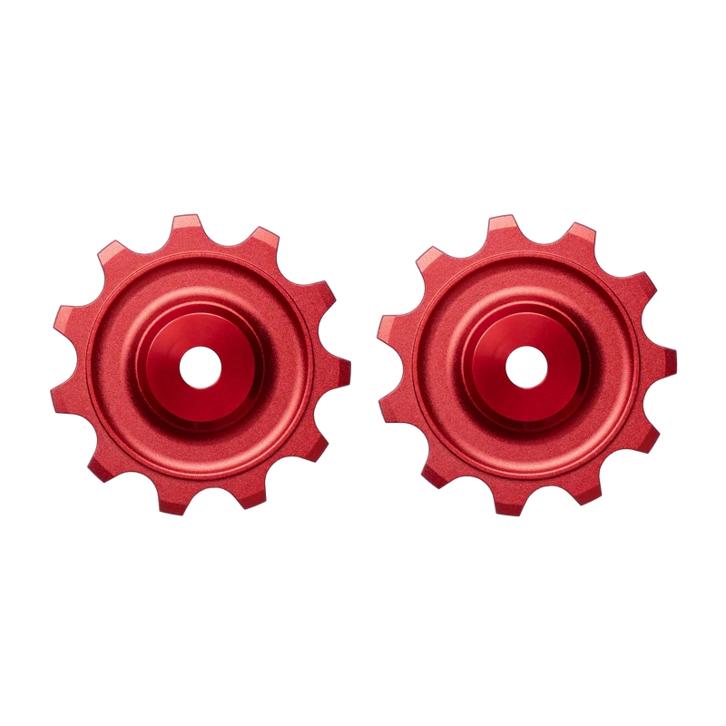 Paire de poulies Shimano 11D Rouge