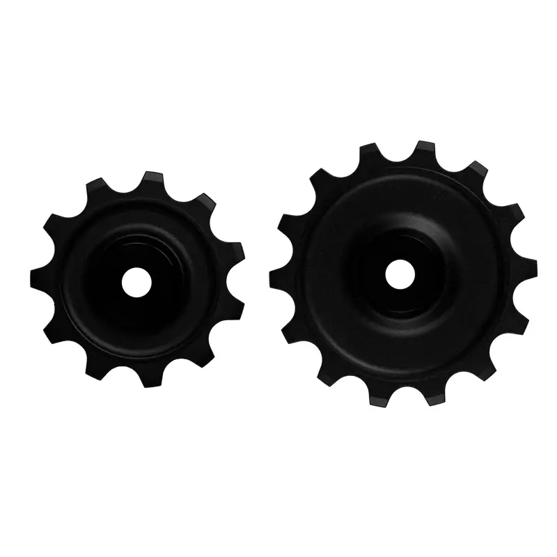 Coppia Pulegge Evo S Shimano GRX 2x 11/14D Nero - image