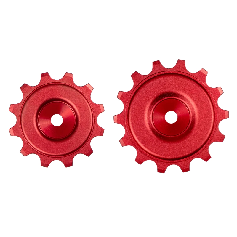Pair of Evo S Pulleys Sram Red/Force E1 12/14D Red
