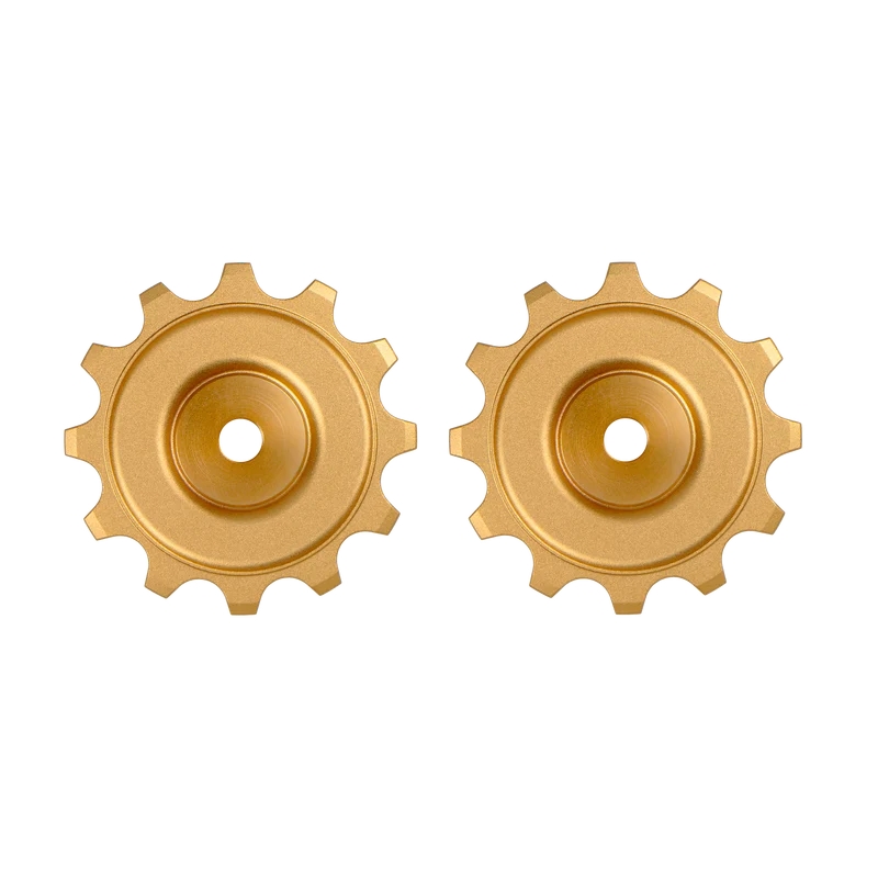 Coppia Pulegge Evo S Campagnolo Super Record 12v Oro