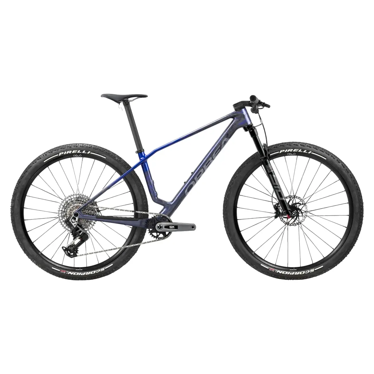 ALMA M-PRO 29'' 12v 110mm Noctiluca Carbon View/Bleu Cobalt 2027 Taille S - image