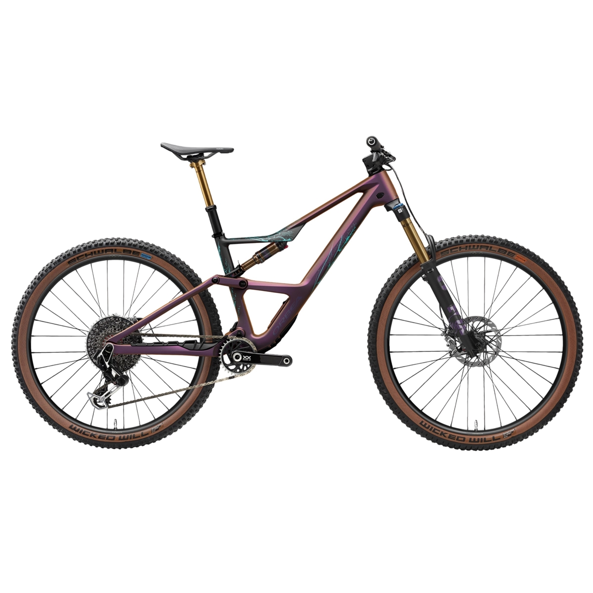 OCCAM SL M-LTD 29'' 12v 140mm Sunset Carbon View/Black 2027 Größe S