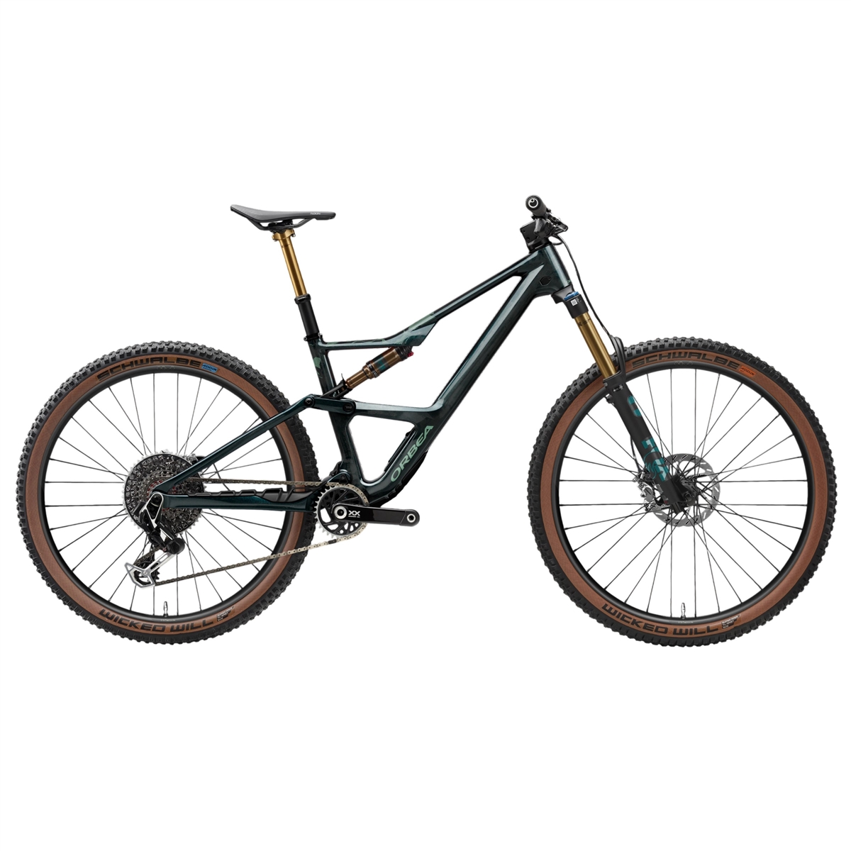 OCCAM SL M-LTD 29'' 12v 140mm Escape Green/Carbon View 2027 Größe S