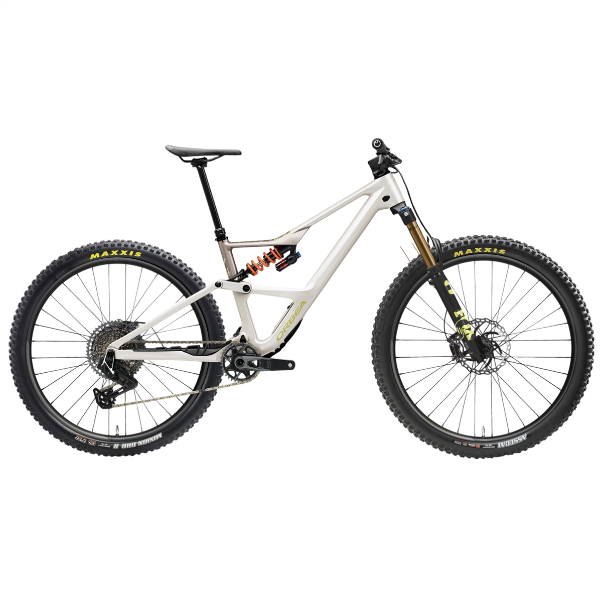 OCCAM LT M-TEAM 29'' 12v 160mm Elfenbeinweiß/Nickel 2027 Größe S