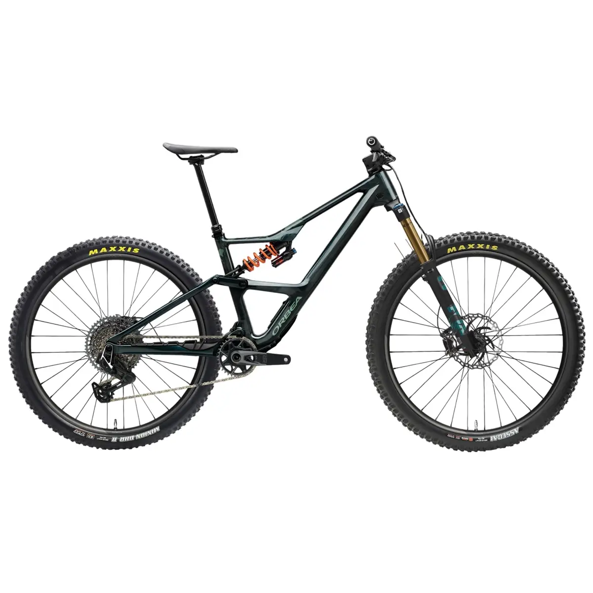 OCCAM LT M-TEAM 29'' 12v 160mm Escape Green/Carbon View 2027 Rahmengröße S - image