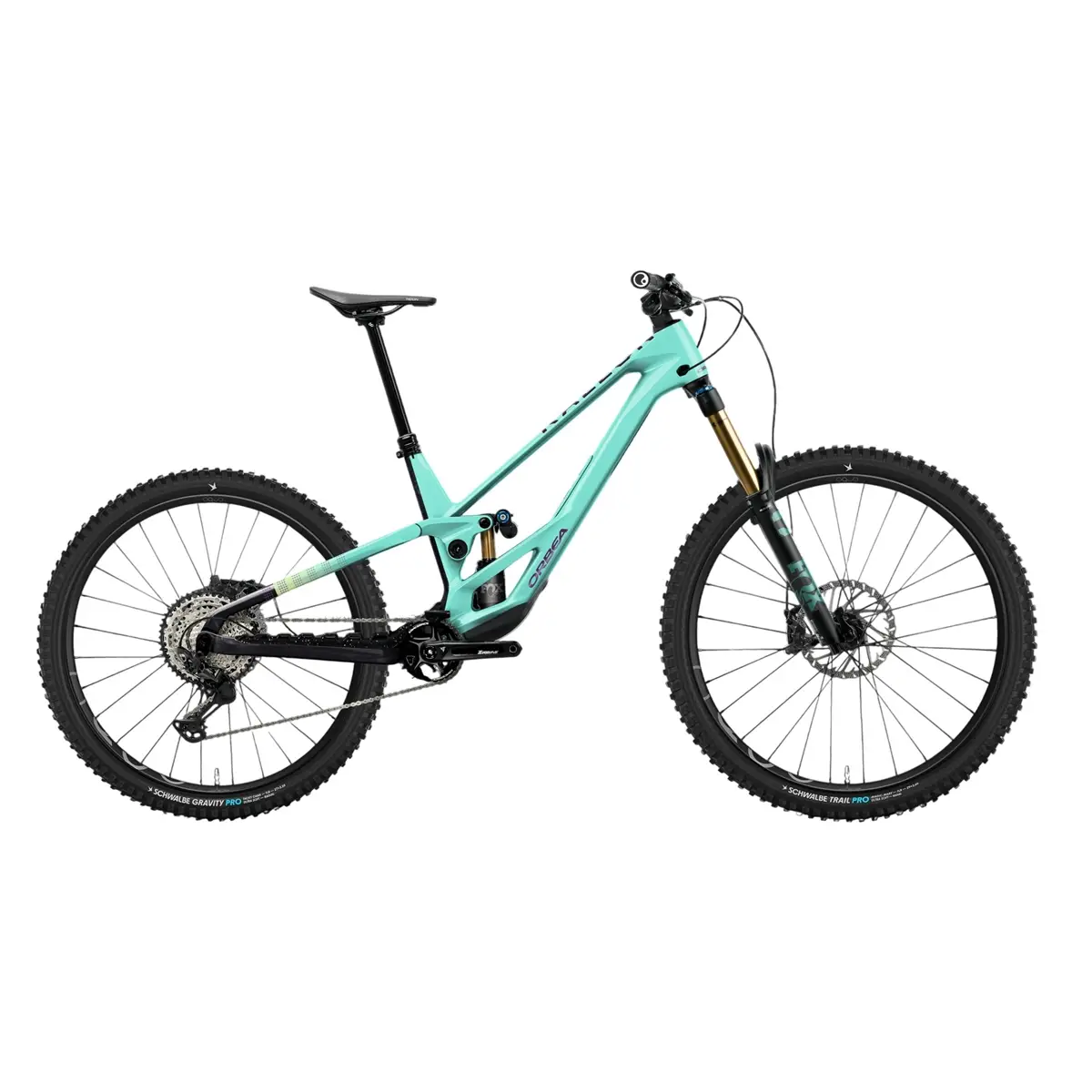 RALLON 450 E10 29'' 12v 180mm Aloha Green/Fantasy Purple Carbon View 2027 Taille S - image