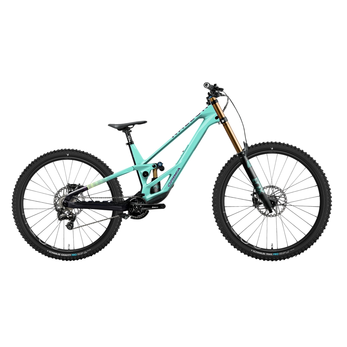 RALLON 450 E-LTD 29'' 12v 180mm Aloha Green/Fantasy Purple Carbon View 2027 Taille S
