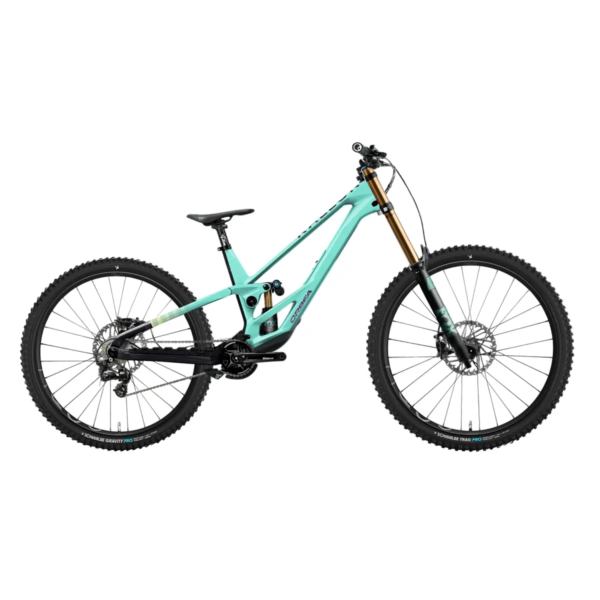 RALLON 450 E-LTD 29'' 12v 180mm Aloha Green/Fantasy Purple Carbon View 2027 Taille S - image