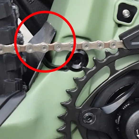 Parafango protezione in gomma passaggio ruota su modelli AllMtn 6 / 7 / SE i600wh 2021 - image