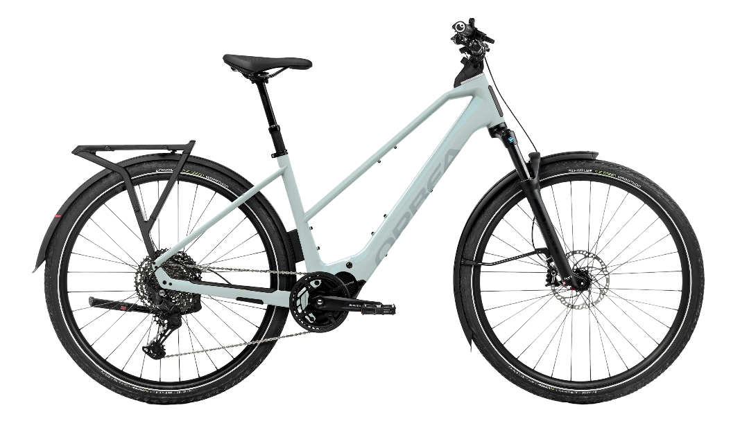 KEMEN ADV 30 MID 29'' 9v 100mm 540Wh Shimano EP600 Frozen Concrete/Blue Stone 2027 Size L