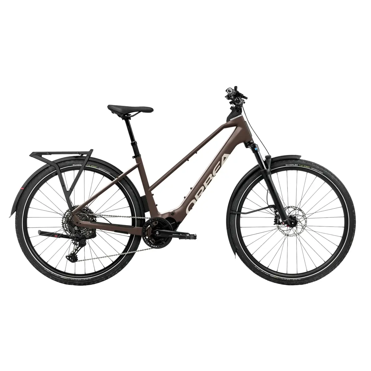 KEMEN ADV 30 MID 29'' 9v 100mm 540Wh Shimano EP600 Metallic Rust/Ivory White 2027 Tamanho L - image