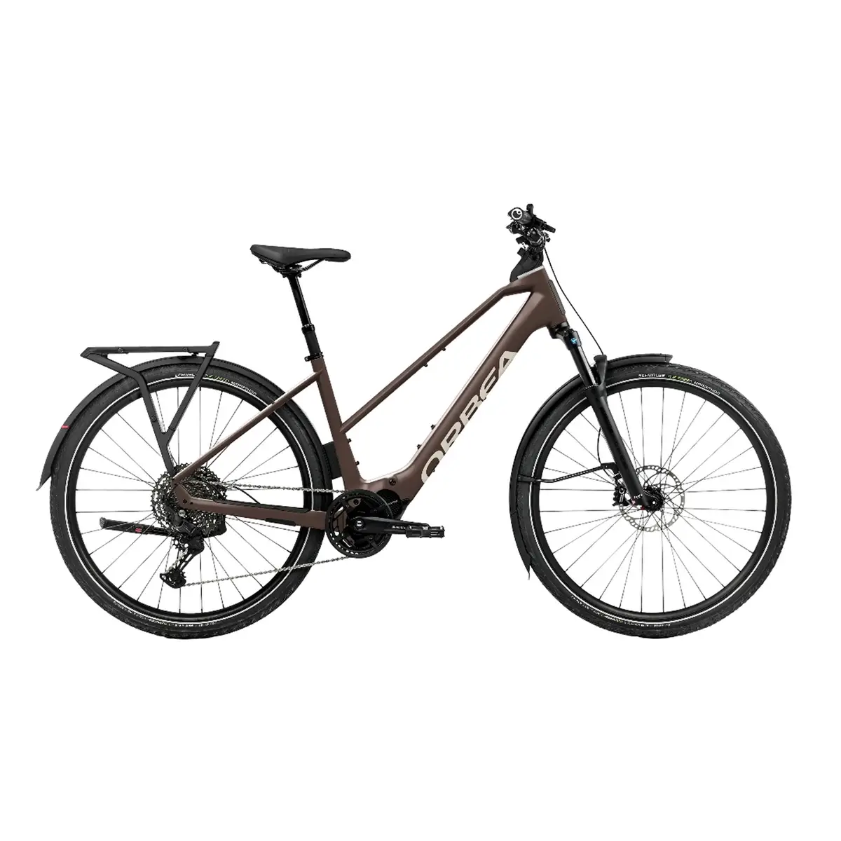 KEMEN ADV 20 MID 29'' 11v 100mm 630Wh Shimano EP600 Metallic Rust/Ivory White 2027 Tamanho M - image