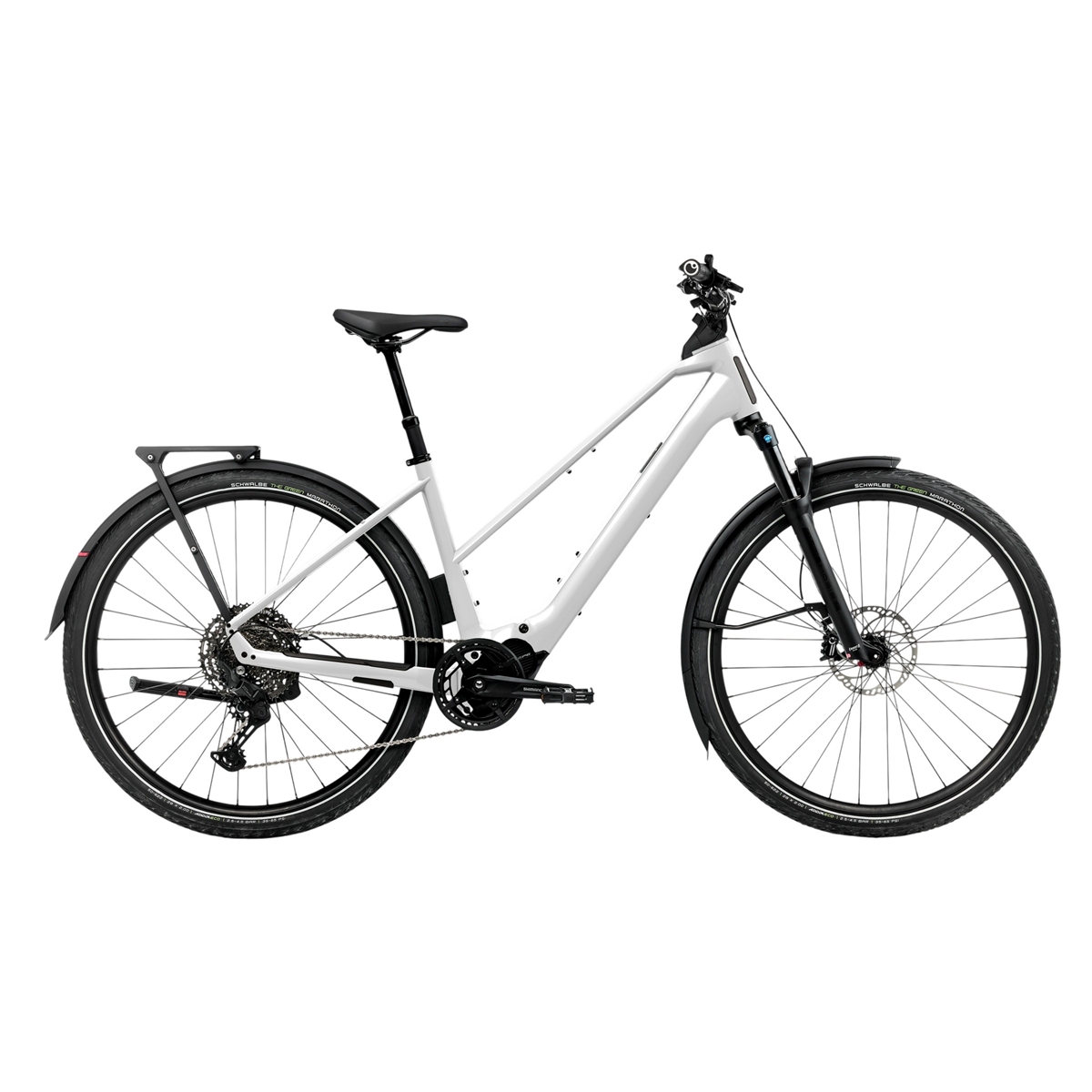 KEMEN TOUR 10 MID 29'' 1v 80mm 630Wh Shimano EP600 White Chic 2027 Size M