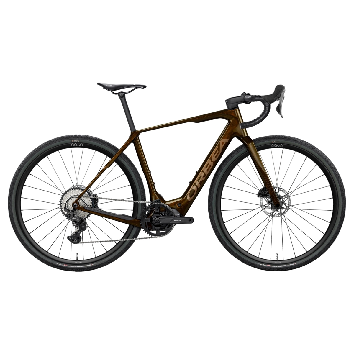 DENNA M20 28'' 12v 420Wh Shimano EP801 Caramelo C. View/Dourado Metálico 2027 Tamanho XS