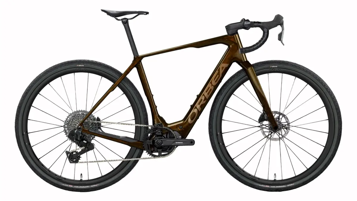 DENNA M31e 28'' 13v 420Wh Shimano EP801 Caramel C. View/Metallic Gold 2027 Taglia XS - image