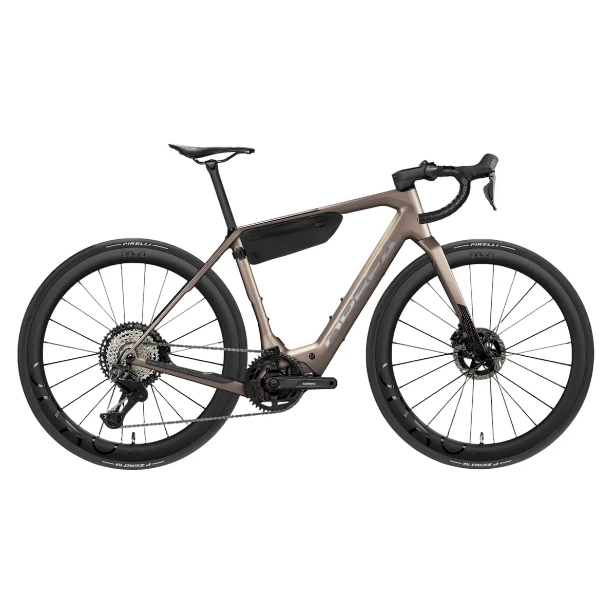 DENNA M10i 28'' 12v 420Wh Shimano EP801 Níquel Fosco/Carbono Cru Brilhante 2027 Tamanho XS - image