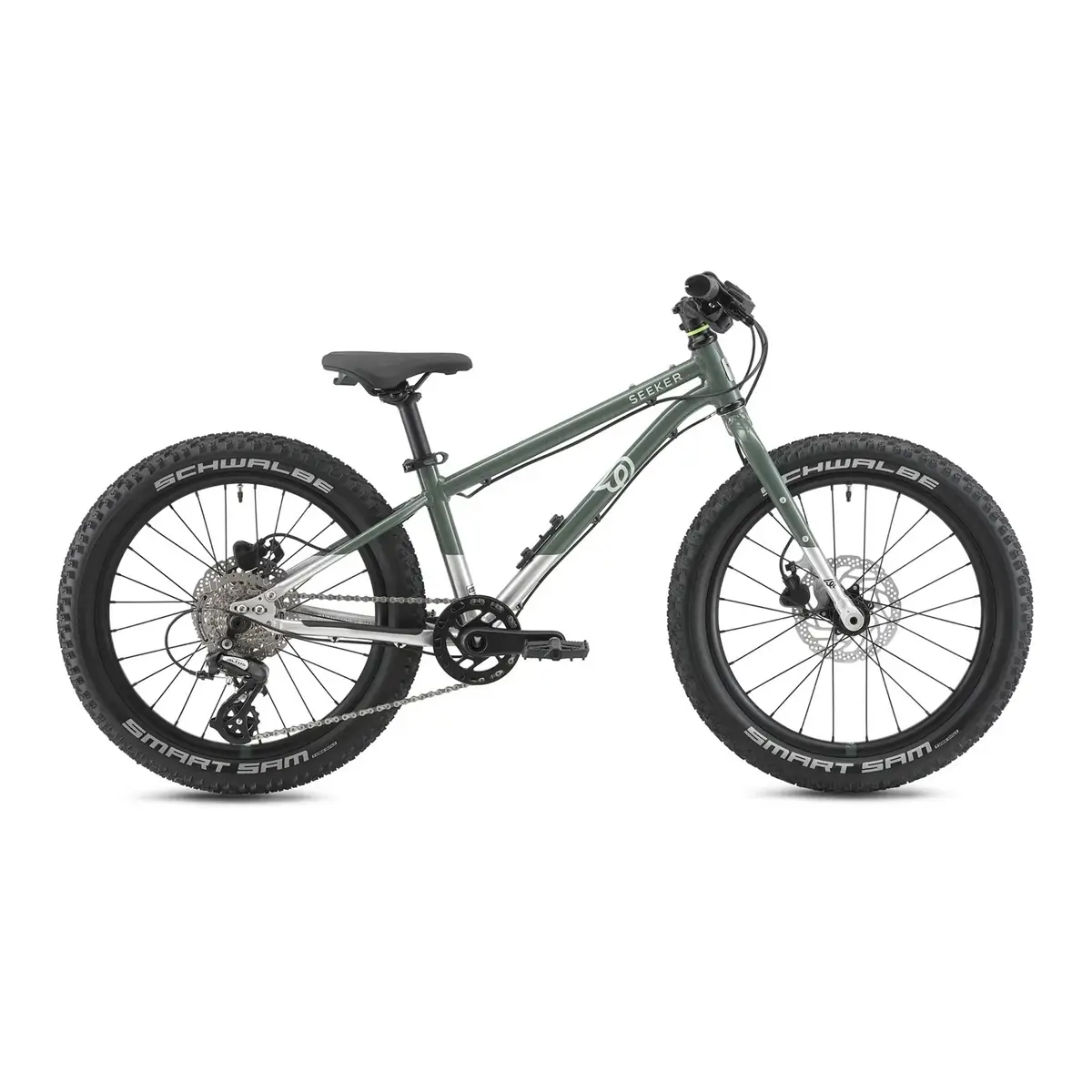 Bicicletta MTB Bambino 6-8 Anni Seeker 20'' 8v Verde Taglia Unica #1