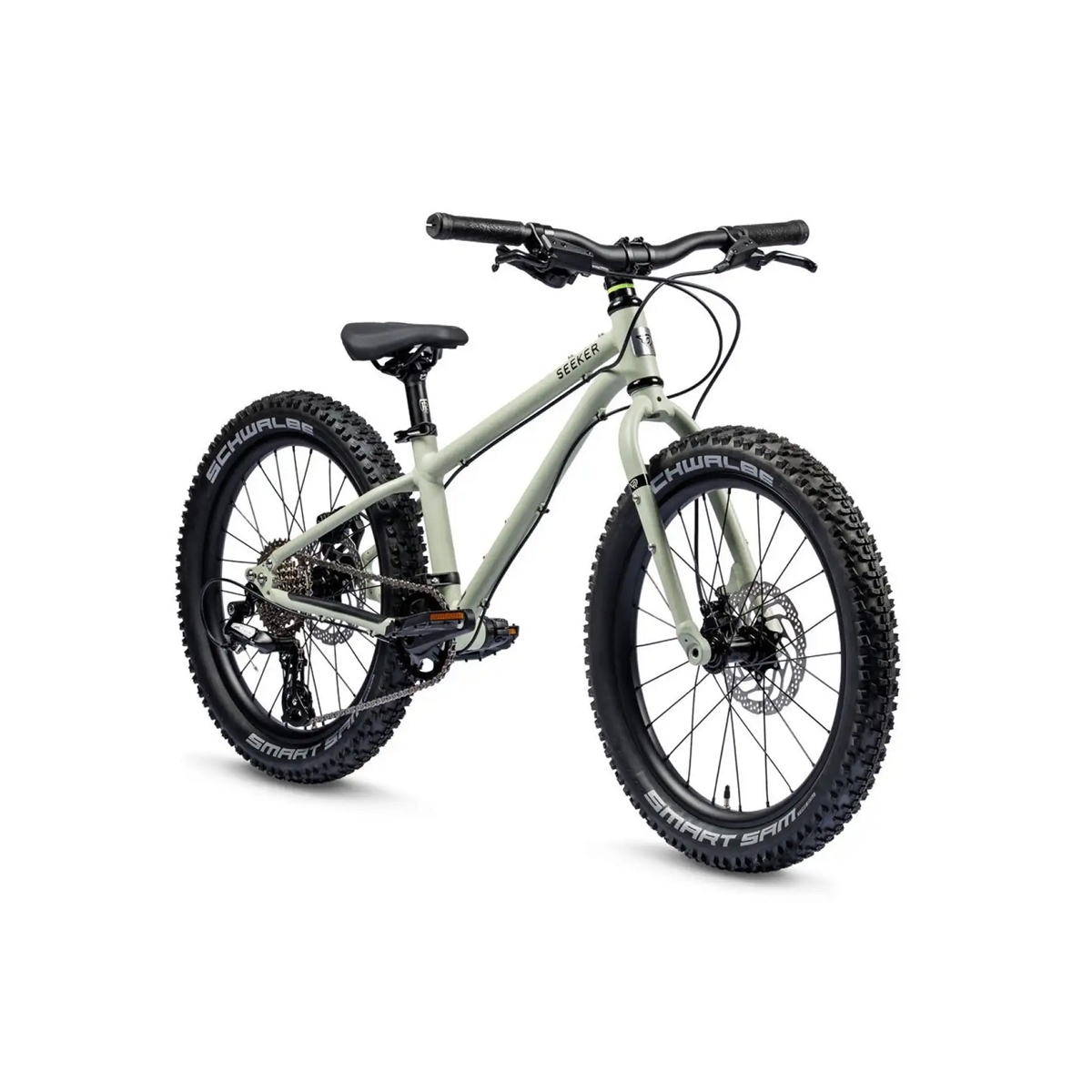 Bicicletta MTB Bambino 6-8 Anni Seeker 20'' 8v Verde Taglia Unica