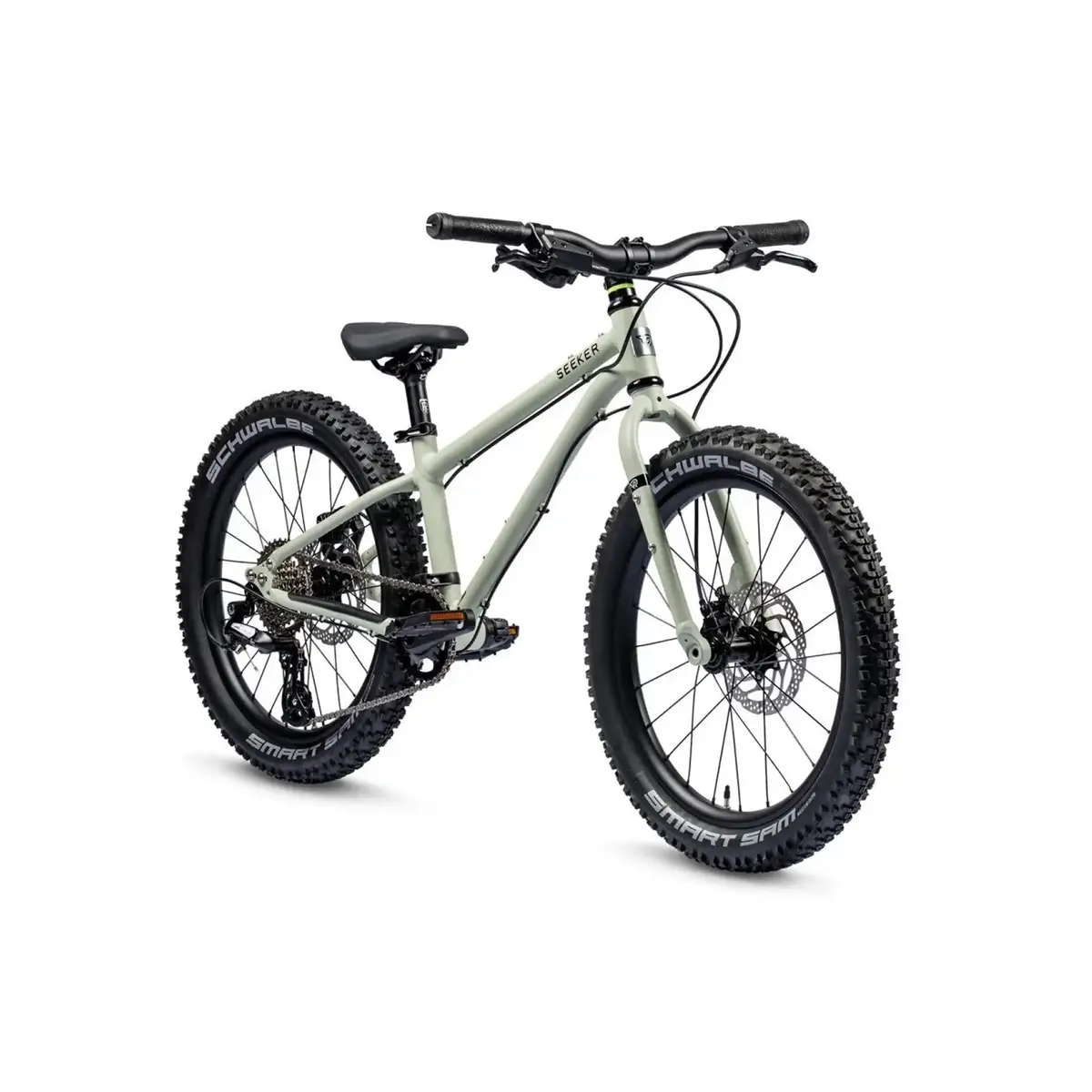 Bicicletta MTB Bambino 6-8 Anni Seeker 20'' 8v Verde Taglia Unica - image