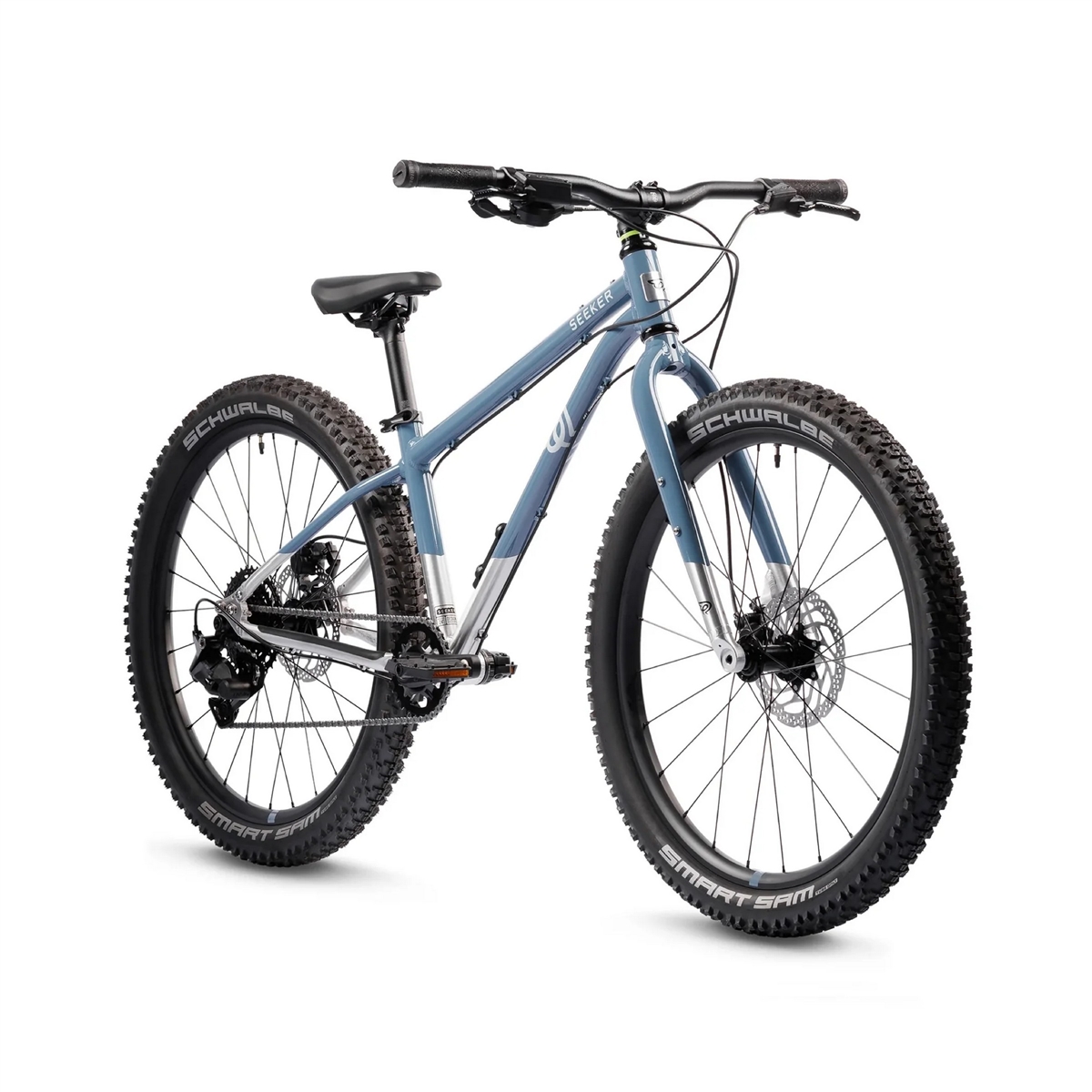 Vélo VTT Enfant 8-12 Ans Seeker 24'' 9v Bleu Nordique Taille Unique