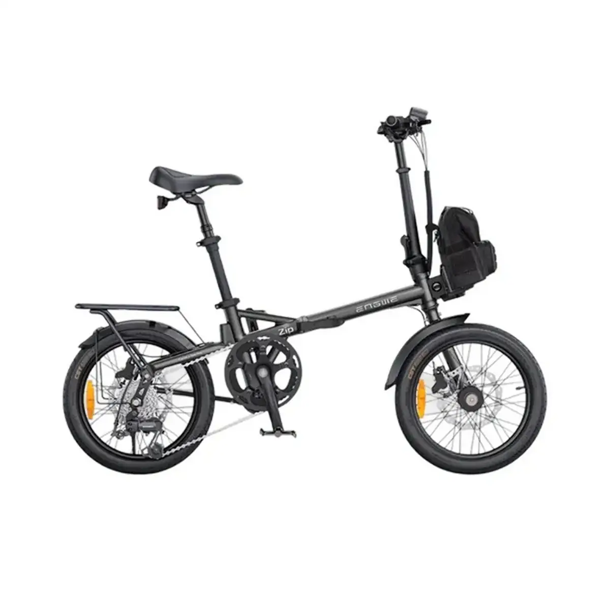 Bici Pieghevole Zip 16'' 7v 360Wh Nero Taglia Unica - image